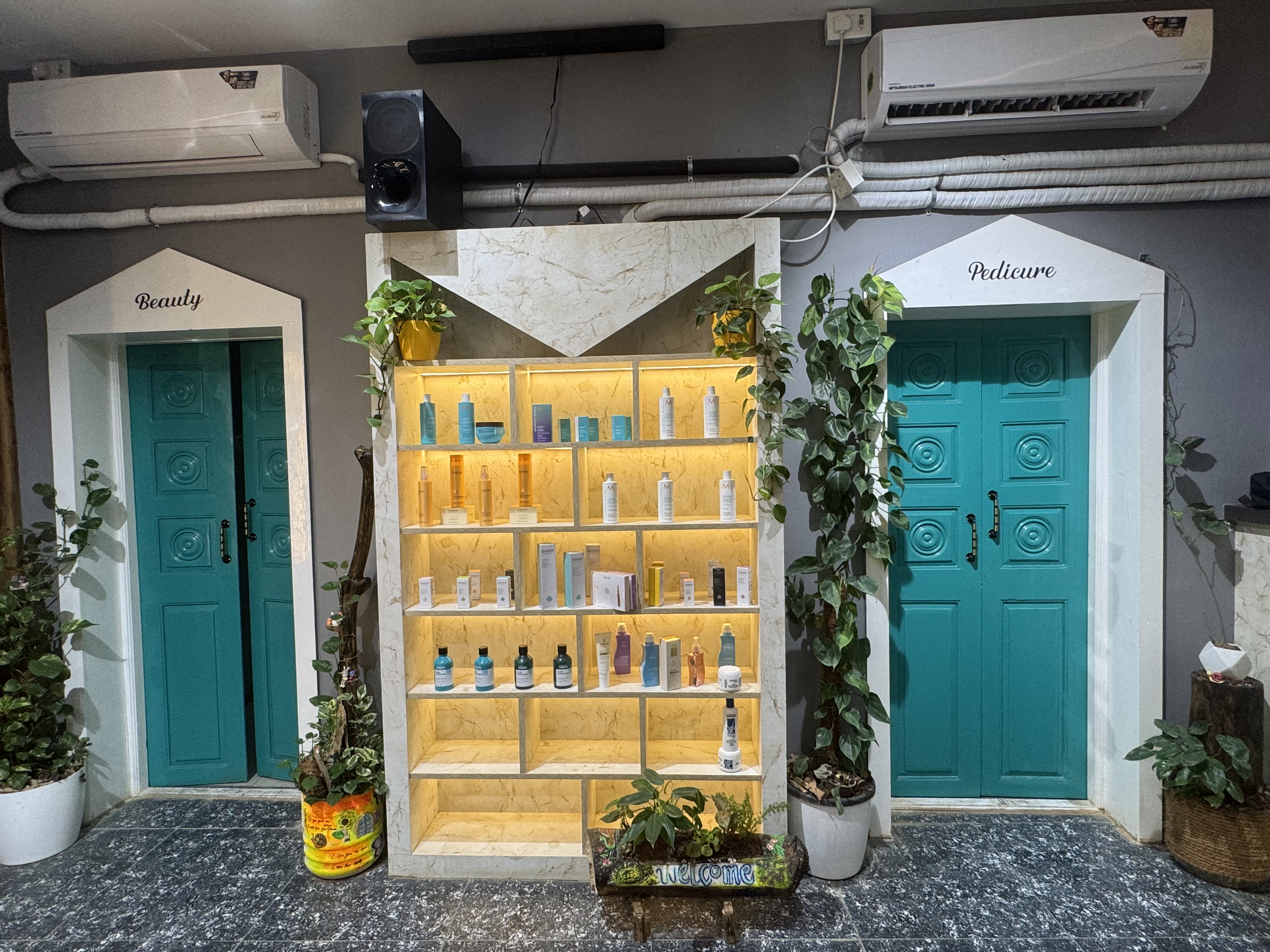 MOHICANZ Salon Interior - Modern Styling Stations Velachery